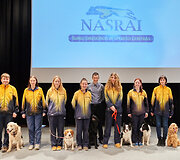 &Scaron;unų dresūros ir sporto centro &bdquo;Nasrai&ldquo; pasirodymas 