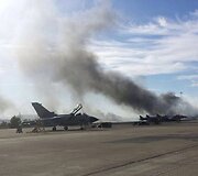 Ispanijoje, NATO karinėje bazėje nukrito naikintuvas.