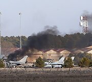 Ispanijoje, NATO karinėje bazėje nukrito naikintuvas.
