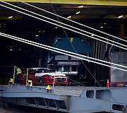 I&scaron; laivo &bdquo;Hoegh Osaka&ldquo; i&scaron;varomas automobilis