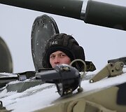 Karys Rusijos pėstininkų kovos ma&scaron;inoje &bdquo;BMD-4 Bakhcha&ldquo;