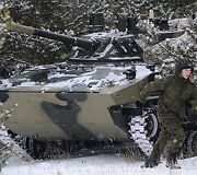 Rusijos pėstininkų kovos ma&scaron;ina &bdquo;BMD-4 Bakhcha&ldquo;