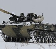 Rusijos pėstininkų kovos ma&scaron;ina &bdquo;BMD-4 Bakhcha&ldquo;