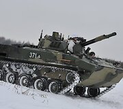 Rusijos pėstininkų kovos ma&scaron;ina &bdquo;BMD-4 Bakhcha&ldquo;