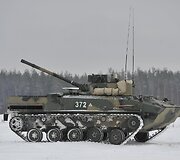 Rusijos pėstininkų kovos ma&scaron;ina &bdquo;BMD-4 Bakhcha&ldquo;