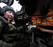 Karys Rusijos pėstininkų kovos ma&scaron;inoje &bdquo;BMD-4 Bakhcha&ldquo;