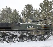 Rusijos pėstininkų kovos ma&scaron;ina &bdquo;BMD-4 Bakhcha&ldquo;