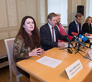 Spaudos konferencija: intelektinės nuosavybės apsaugos problemos