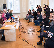 Spaudos konferencija: intelektinės nuosavybės apsaugos problemos