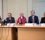Spaudos konferencija: intelektinės nuosavybės apsaugos problemos
