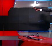 Ginkluotas vyras &bdquo;NOS&ldquo; televizijoje 
