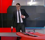 Ginkluotas vyras &bdquo;NOS&ldquo; televizijoje 