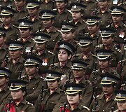 Indijos Respublikos dienos parado repeticija