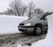 Sniegas Ispanijos &scaron;iaurėje