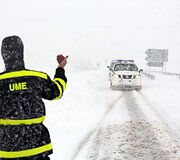 Sniegas Ispanijos &scaron;iaurėje