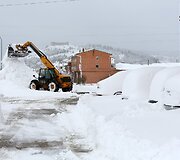 Sniegas Ispanijos &scaron;iaurėje