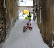 Sniegas Ispanijos &scaron;iaurėje