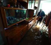 Potvynis Albanijos pietvakariuose