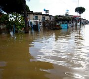Potvynis Albanijos pietvakariuose