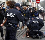 &bdquo;Femen&ldquo; aktyvisčių protestas Lilio mieste