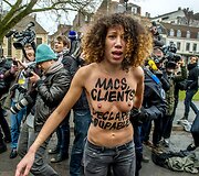 &bdquo;Femen&ldquo; aktyvisčių protestas Lilio mieste