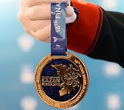 Kazanėje vyksiančio 2015 metų Pasaulio vandens sporto čempionato medalių pristatymas