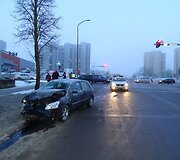 Avarija Statybininkų-Liki&scaron;kėlių gatvių sankryžoje, Alytuje