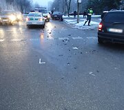 Avarija Statybininkų-Liki&scaron;kėlių gatvių sankryžoje, Alytuje
