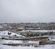 Sniegas Jeruzalėje 