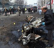 &bdquo;Toyota Corolla&ldquo; likučiai po sprogimo