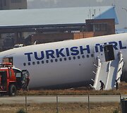 Turkijos oro linijų lėktuvas Katmandu oro uoste