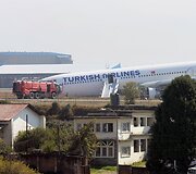 Turkijos oro linijų lėktuvas Katmandu oro uoste