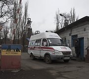 Ukrainos anglių kasyklą sudrebino sprogimas