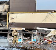Kazanėje gaisras sunaikino prekybos centrą &bdquo;Admiral&ldquo;