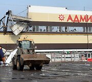 Kazanėje gaisras sunaikino prekybos centrą &bdquo;Admiral&ldquo;