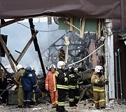 Kazanėje gaisras sunaikino prekybos centrą &bdquo;Admiral&ldquo;