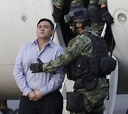Meksikos pareigūnų vedamas Oscaras Omaras Trevino &bdquo;Z-42&ldquo;