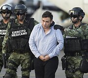 Meksikos pareigūnų vedamas Oscaras Omaras Trevino &bdquo;Z-42&ldquo;