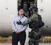 Meksikos pareigūnų vedamas Oscaras Omaras Trevino &bdquo;Z-42&ldquo;