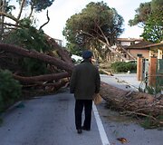 Italijoje praūžė stipri audra