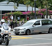 Atsisveikinimas su Singapūro pirmuoju premjeru Lee Kuan Yew