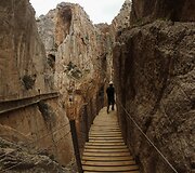 El Caminito del Rey takas