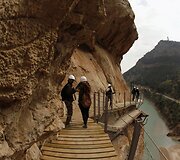 El Caminito del Rey takas