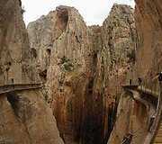 El Caminito del Rey takas