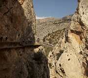 El Caminito del Rey takas