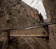 El Caminito del Rey takas