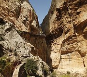 El Caminito del Rey takas