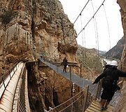 El Caminito del Rey takas