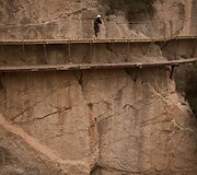El Caminito del Rey takas