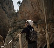 El Caminito del Rey takas